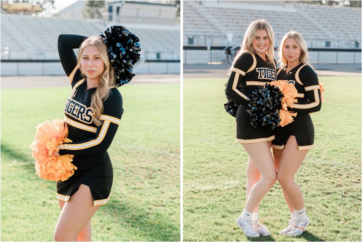 Varsity cheer for San Luis Obispo High School Seniors