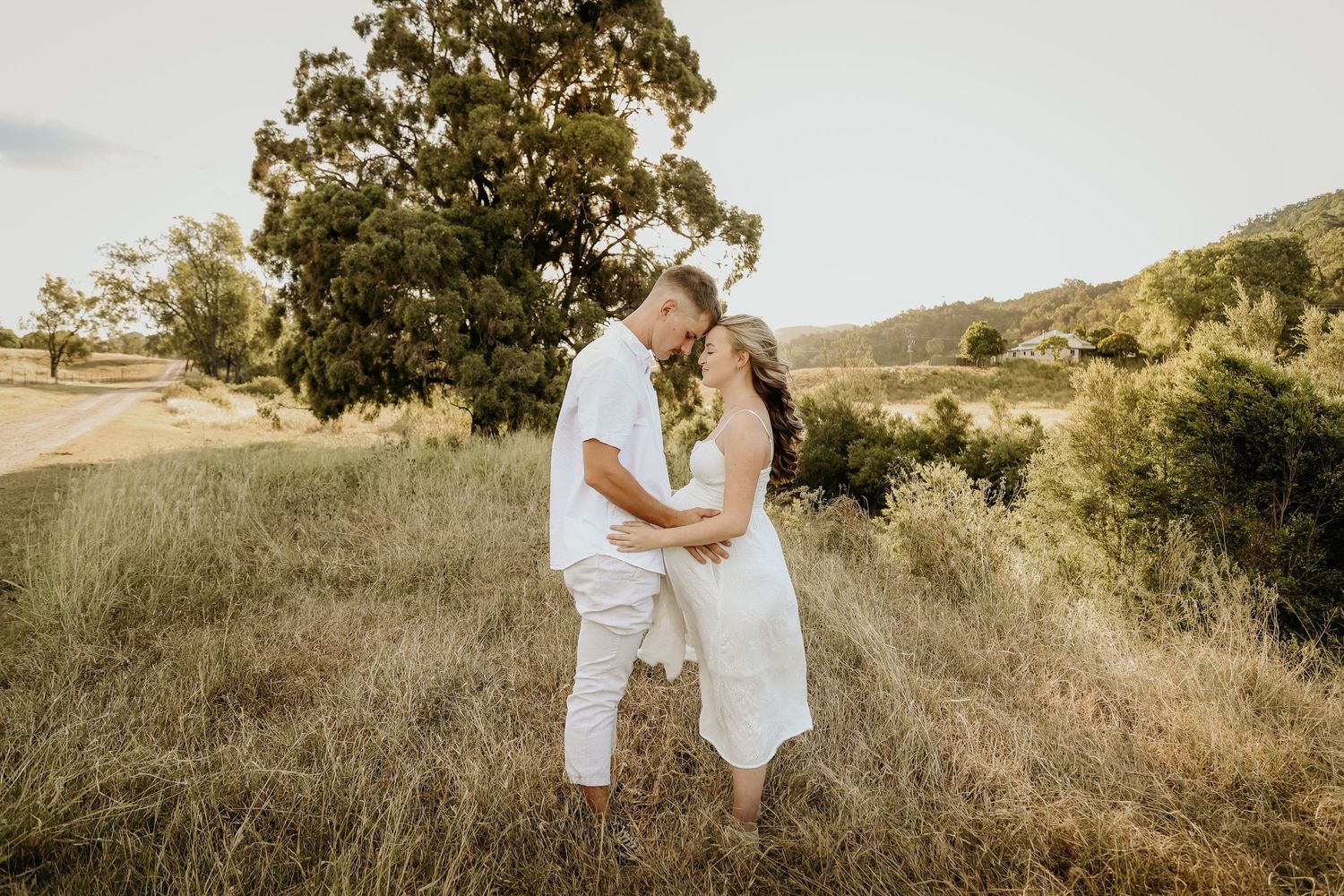 Could outside for a maternity session