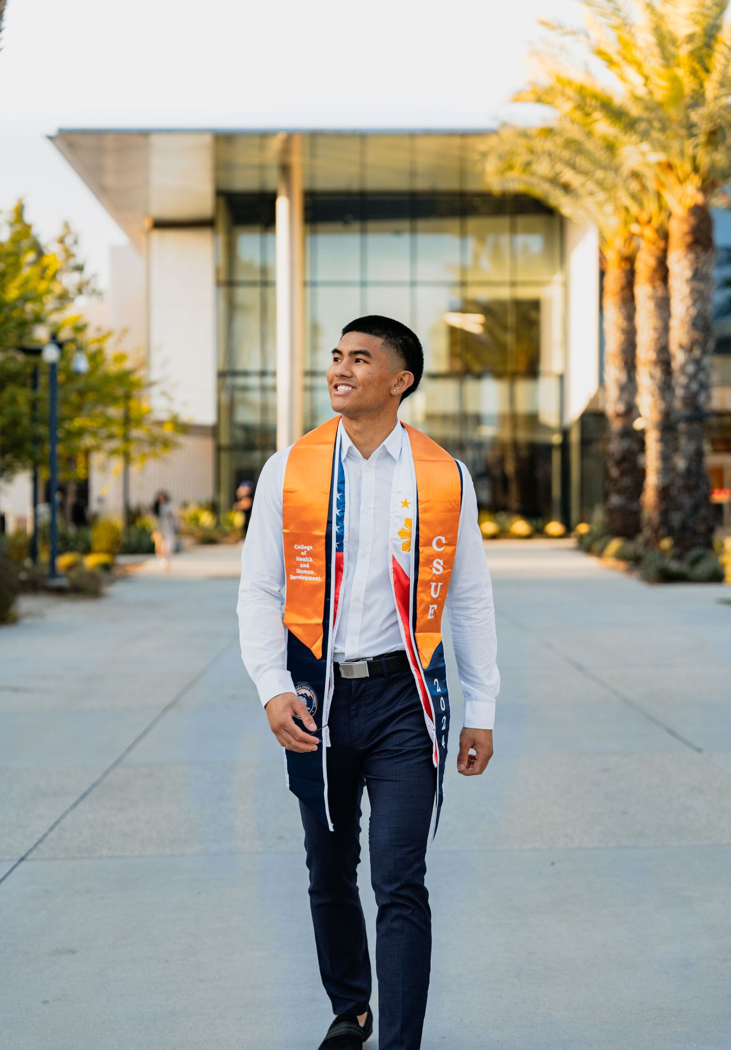 Graduation. California state university Fullerton. Orange county, College