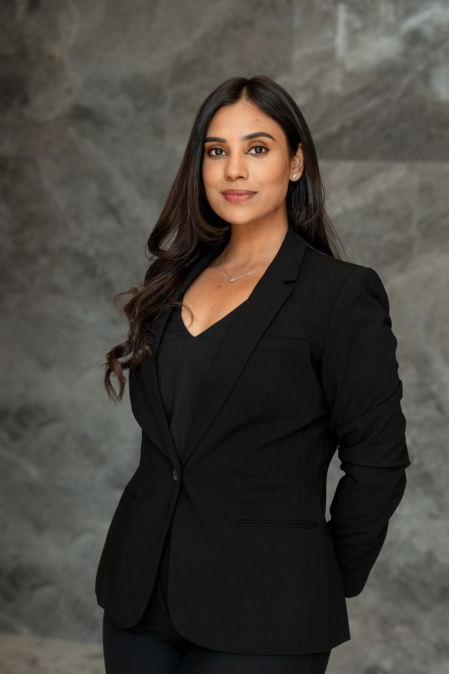 Professional business portrait of female executive