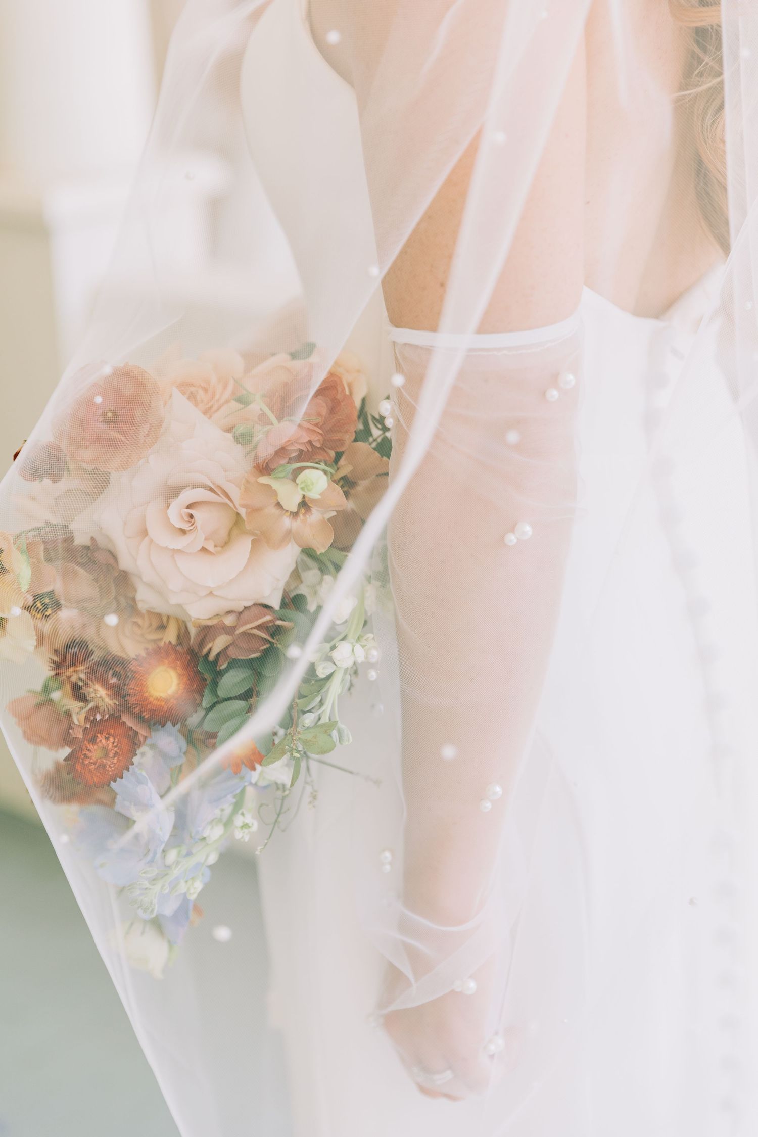 The Stanley House Wedding Bouquet Floral details