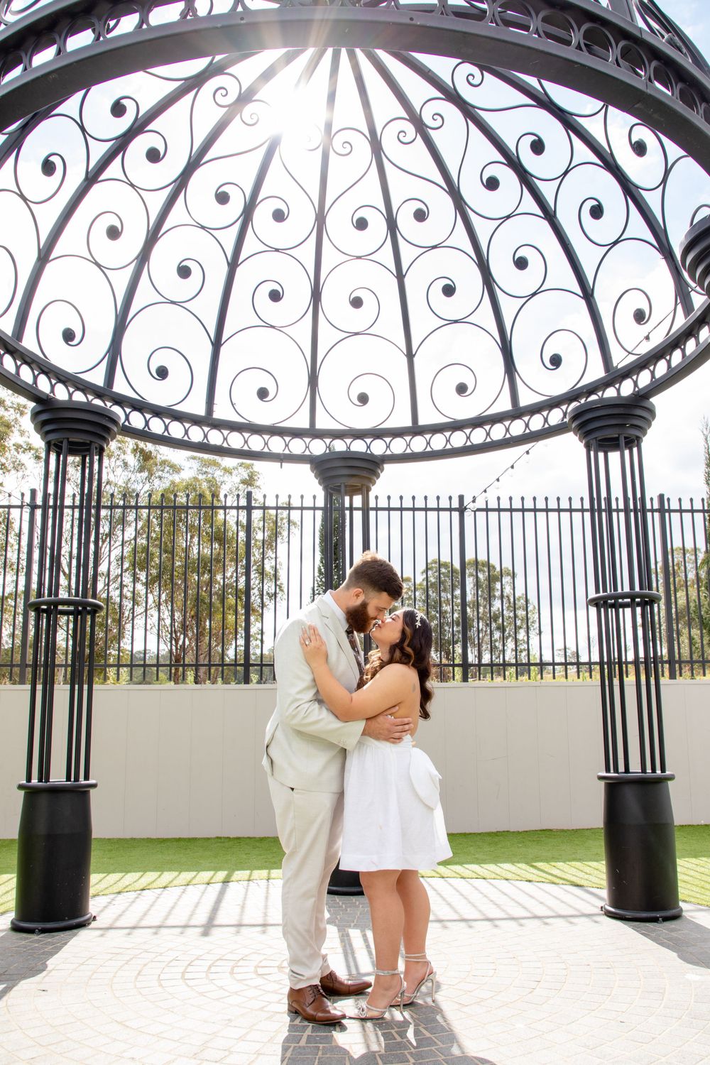 Engagement photography, engagement cake, guests engagement food and soon to be bride and groom Novella on the park