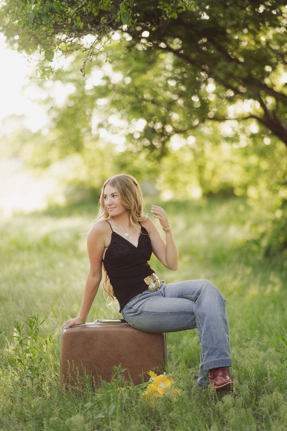 Senior pictures in Sedgwick Kansas