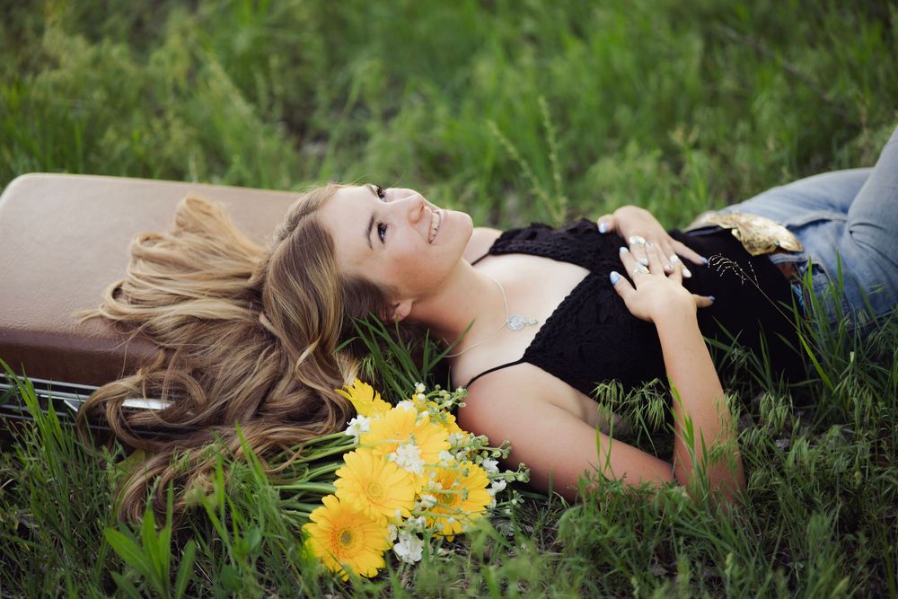 Senior pictures in Sedgwick Kansas