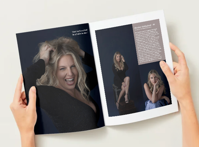 Women over 40 portrait experience