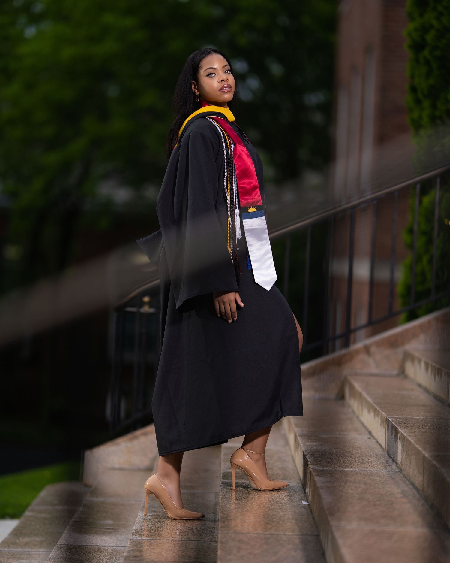 Graduation portrait — editorial graduation shoot by Timoy B Photography in Atlanta and New York.