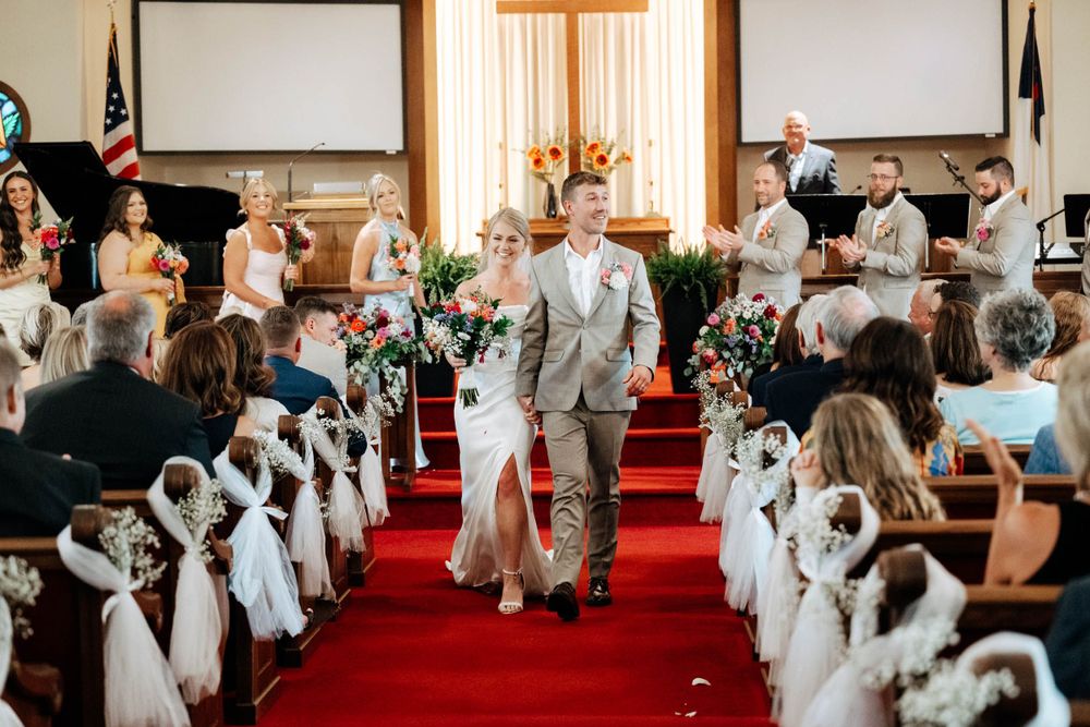 Church Wedding photos captured by Autumn case with DreamStudios LLC