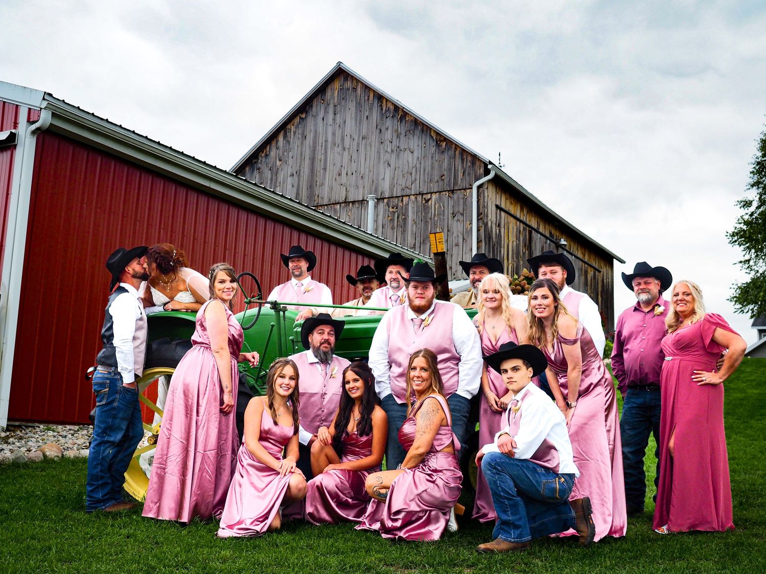 wedding party in new era