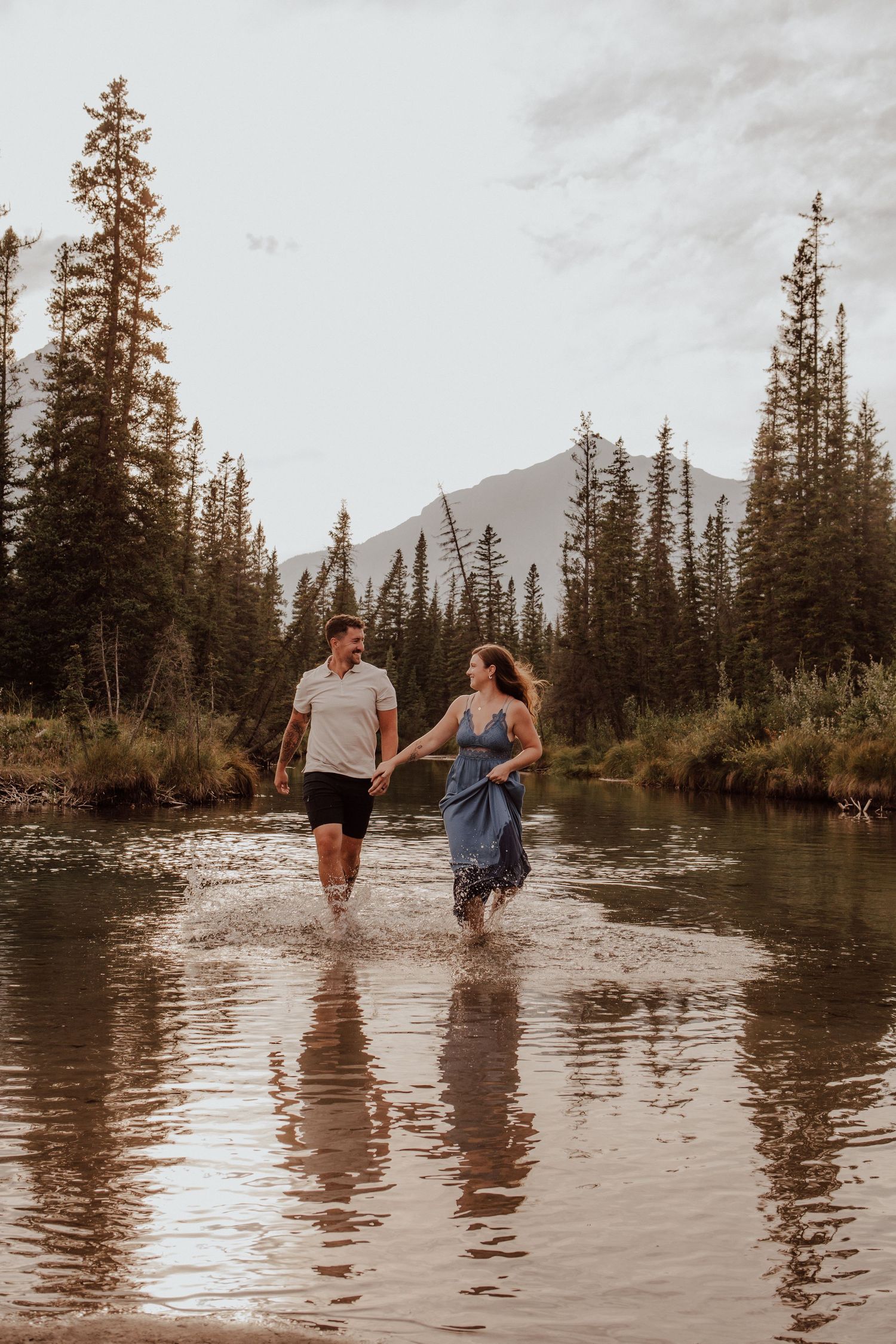 Outdoor Engagement Photographer Alberta | Calgary & Canmore Couples Photography | Adventure & Lifestyle Sessions in YYC & Canadian Rockies