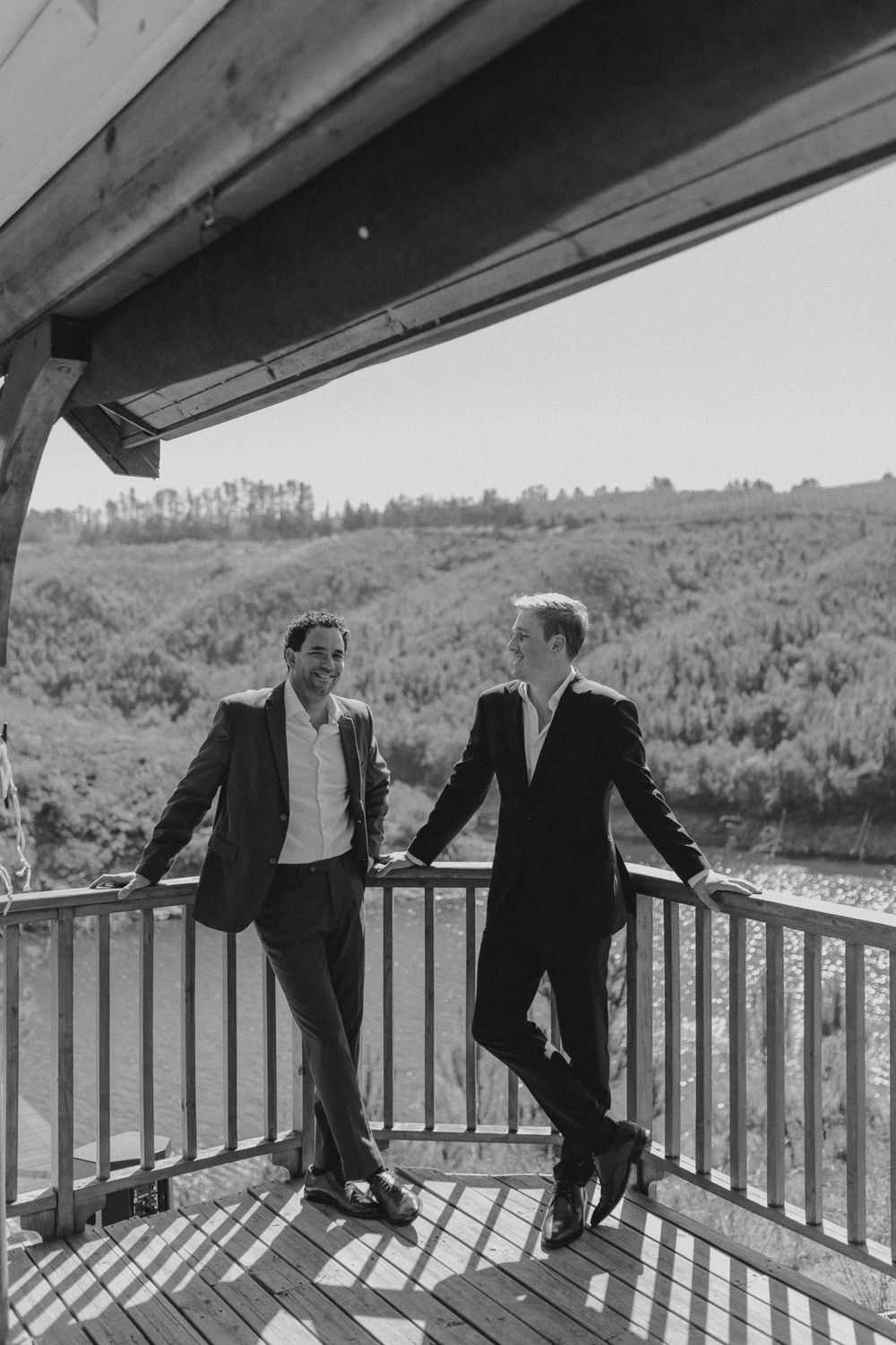 Groom preparing for the wedding — classic and stylish documentary wedding photography