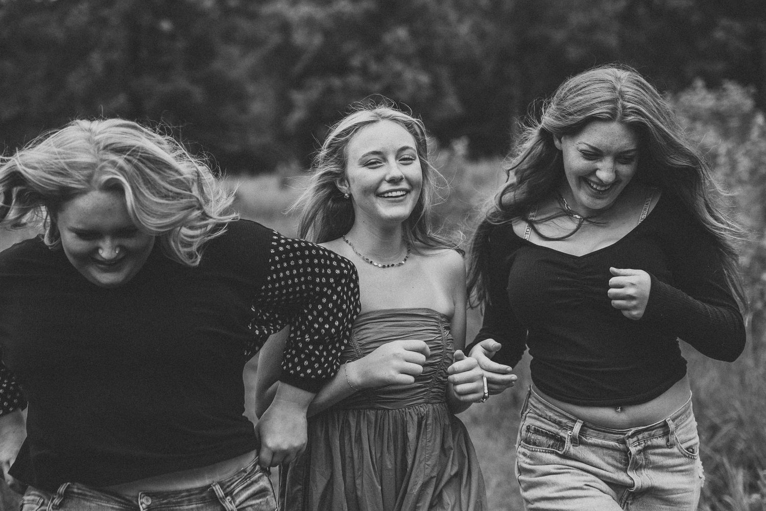 Group of teenage friends.