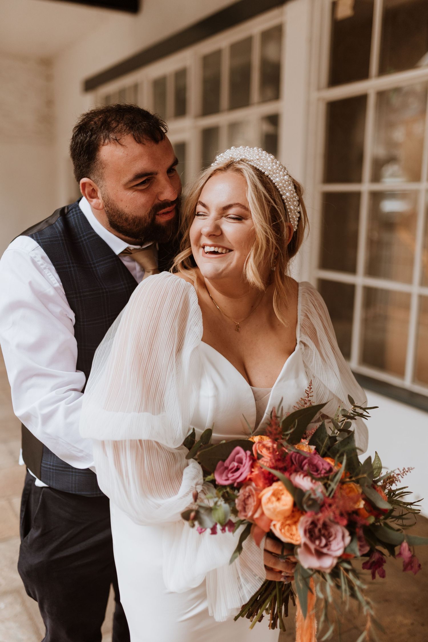 Candid wedding photography