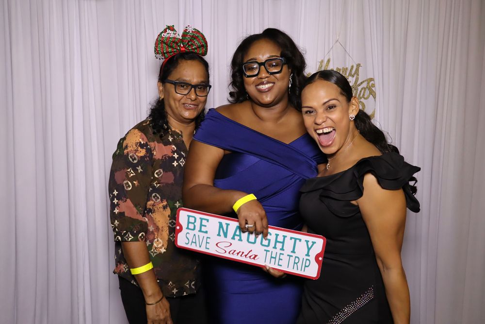 Fun experience at our photo booth.
