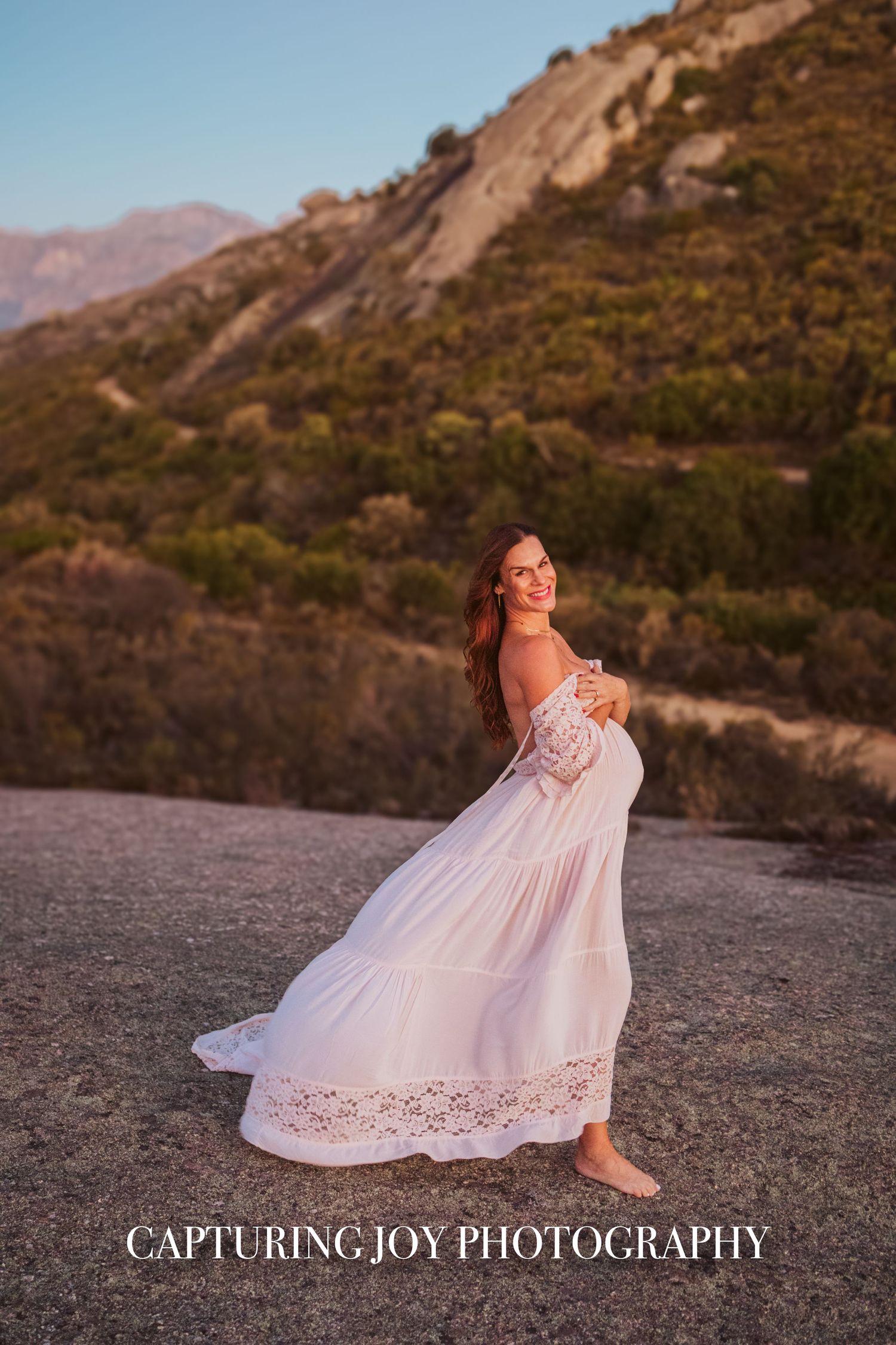 Maternity photography Paarl Mountain