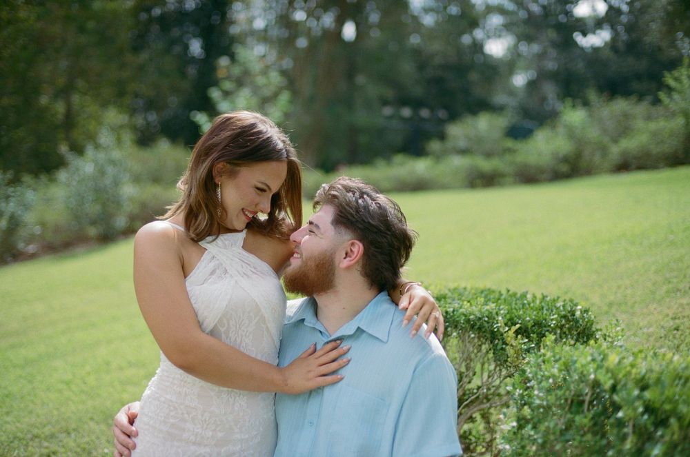Timeless film photography captured in Houston, Texas, by Brittany McDade Photography, specializing in romantic, authentic moments.