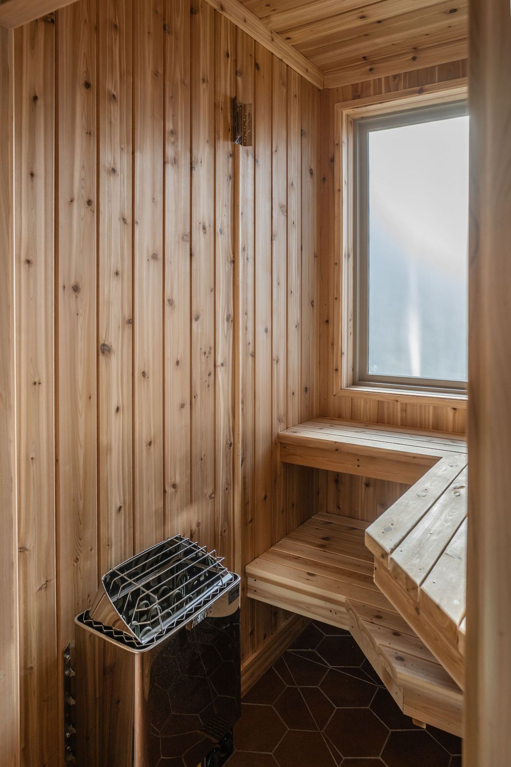 sauna room