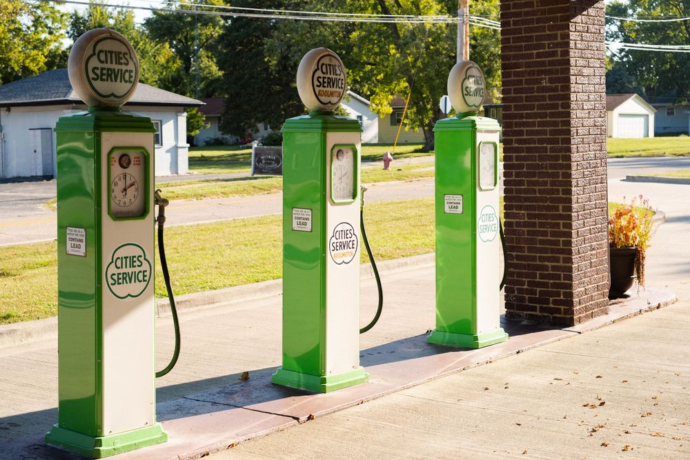 Sprague's Super Service in Bloomington/Normal, IL on Route 66. September 4, 2026. Photo: David Manning.