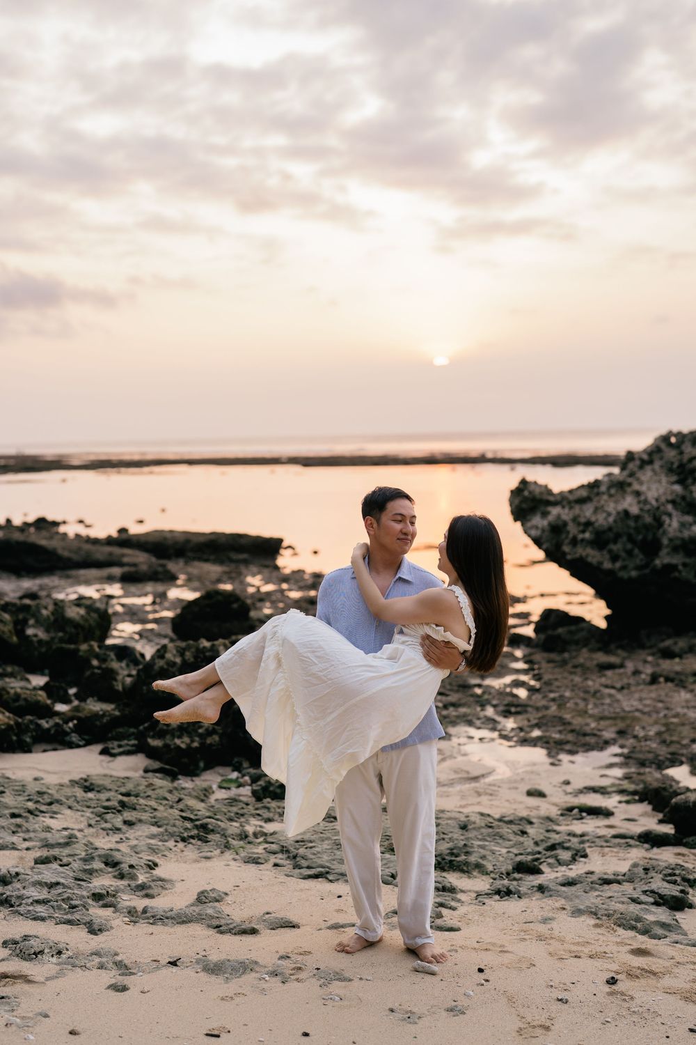 Proposal photography at Impossible Beach Bali