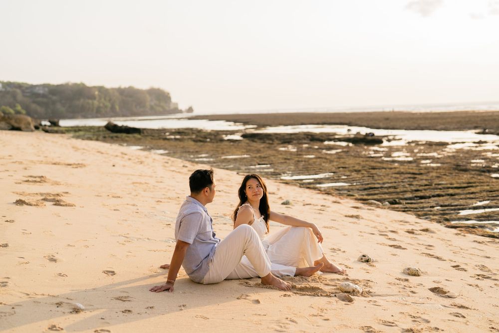 Proposal photography at Impossible Beach Bali