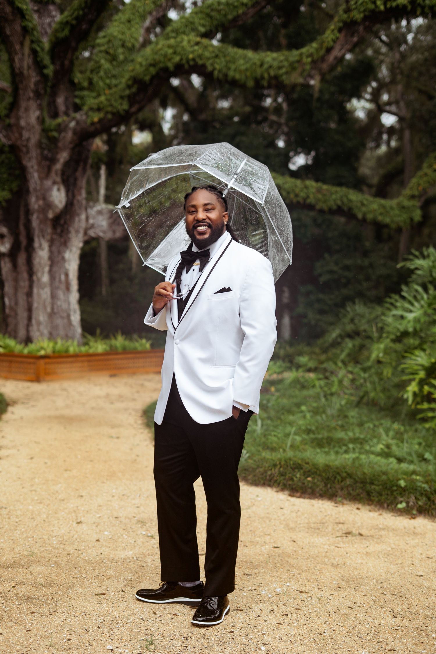 Washington Oaks Gardens State Park Wedding portraits in Palm Coast, Florida.