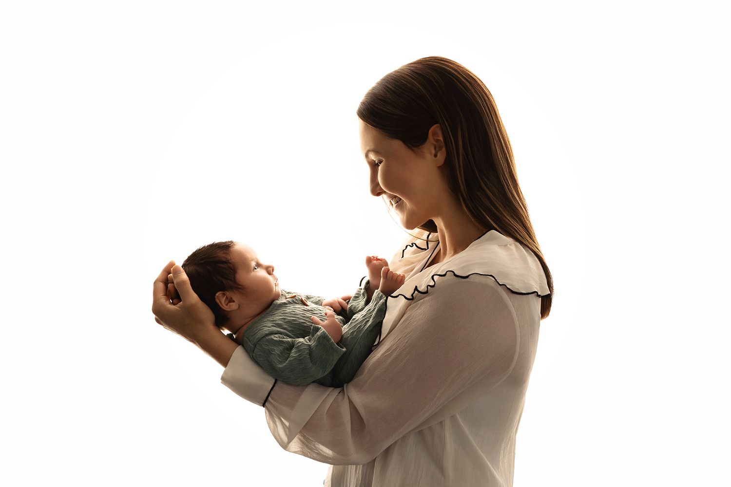 Newborn photo Exeter, pictures mother and her son