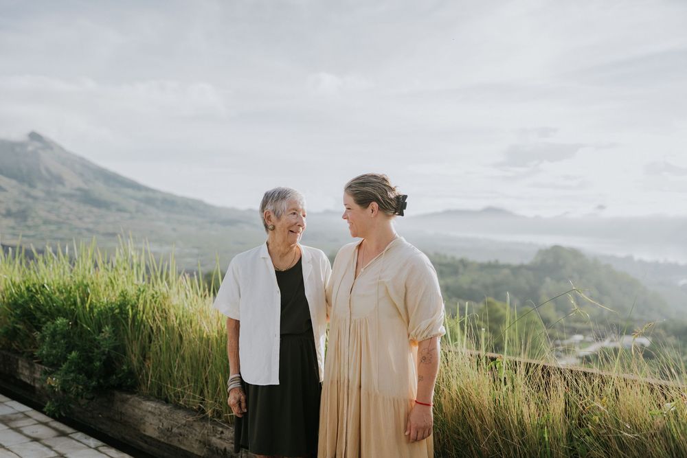 Professional family photography at Desa Oculus Kintamani Bali.