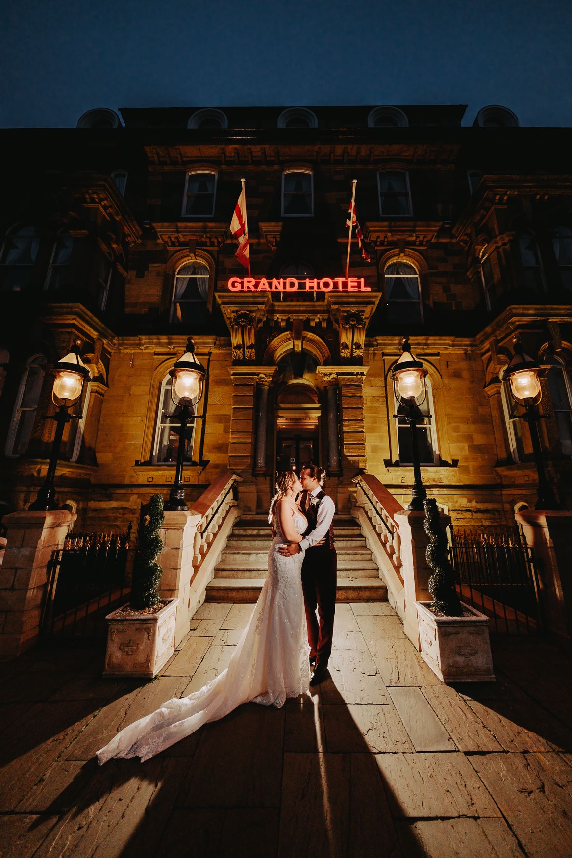 Newcastle Wedding Photographer. Tynemouth Grand Hotel