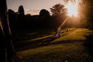 Newcastle wedding photographer epic portraits. Beamish Hall wedding