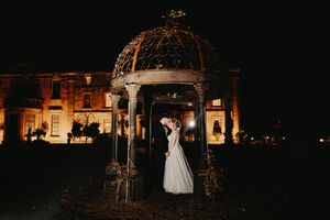 Newcastle wedding photographer epic portraits. Beamish Hall wedding