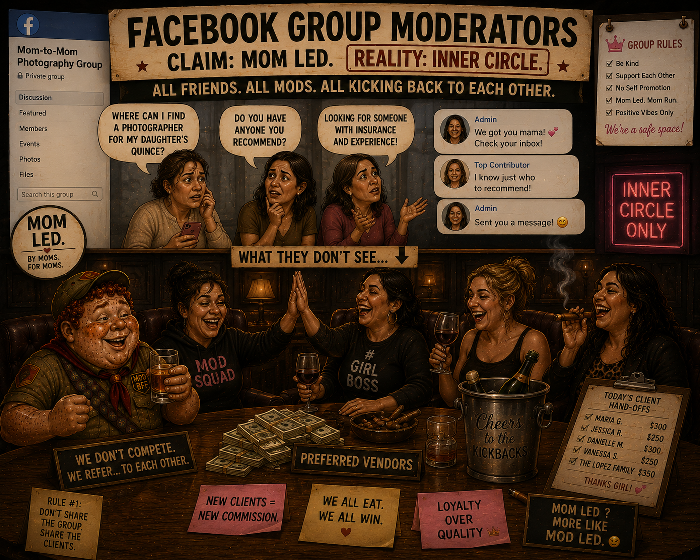 The Quince Budget Club is the only True Quince Mom Led Quince Planning group with no vendor inner circles for all your Quince needs