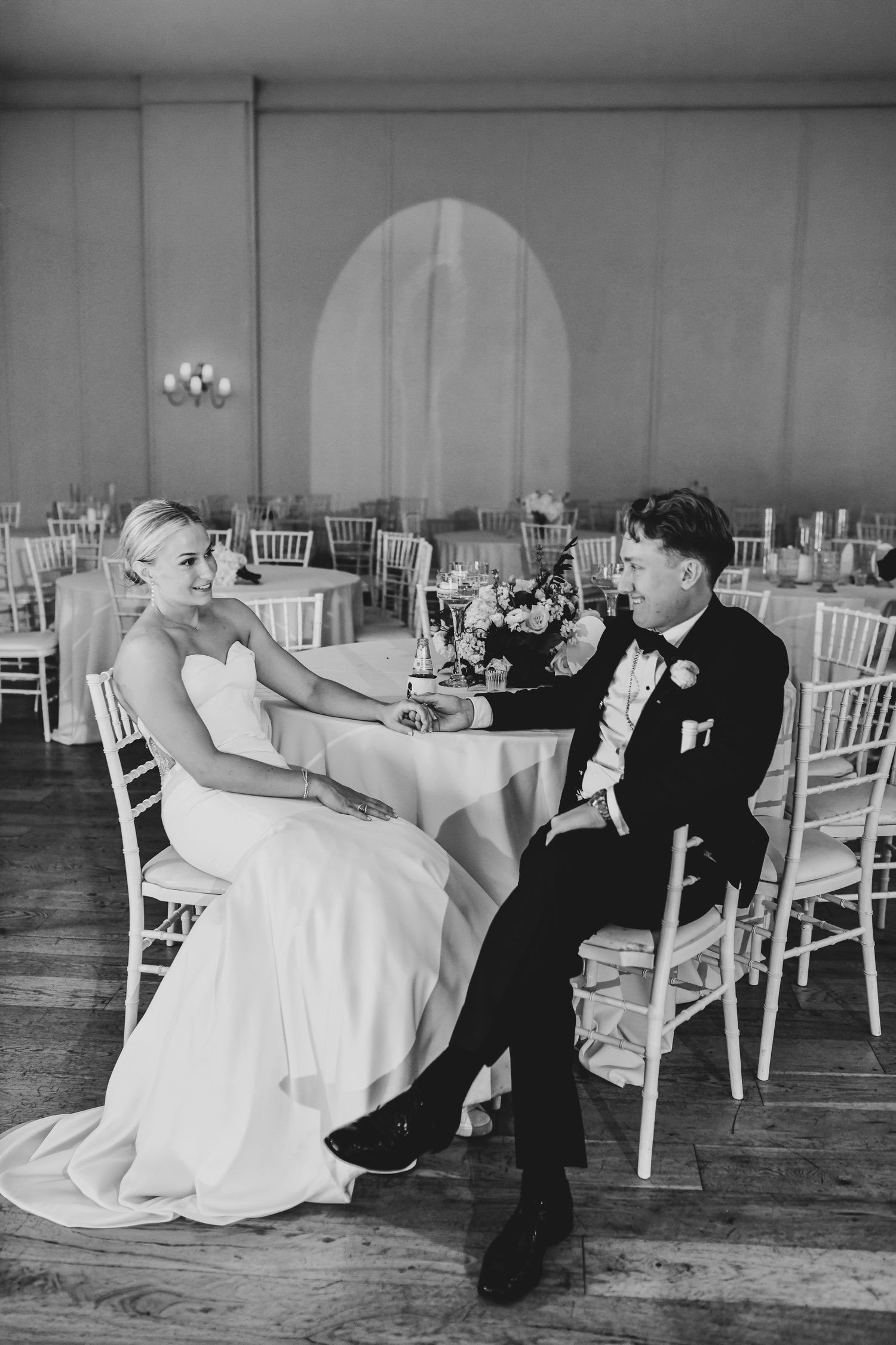 Fun candid wedding reception photography at Hall on Dragon Dallas