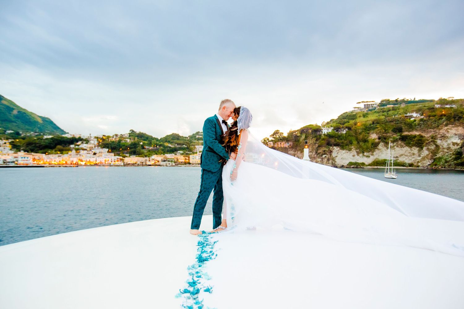 Yacht Wedding Photography on the Amalfi Coast
