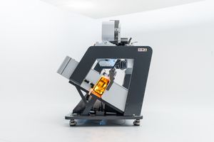 Buhler sortex sorter side view