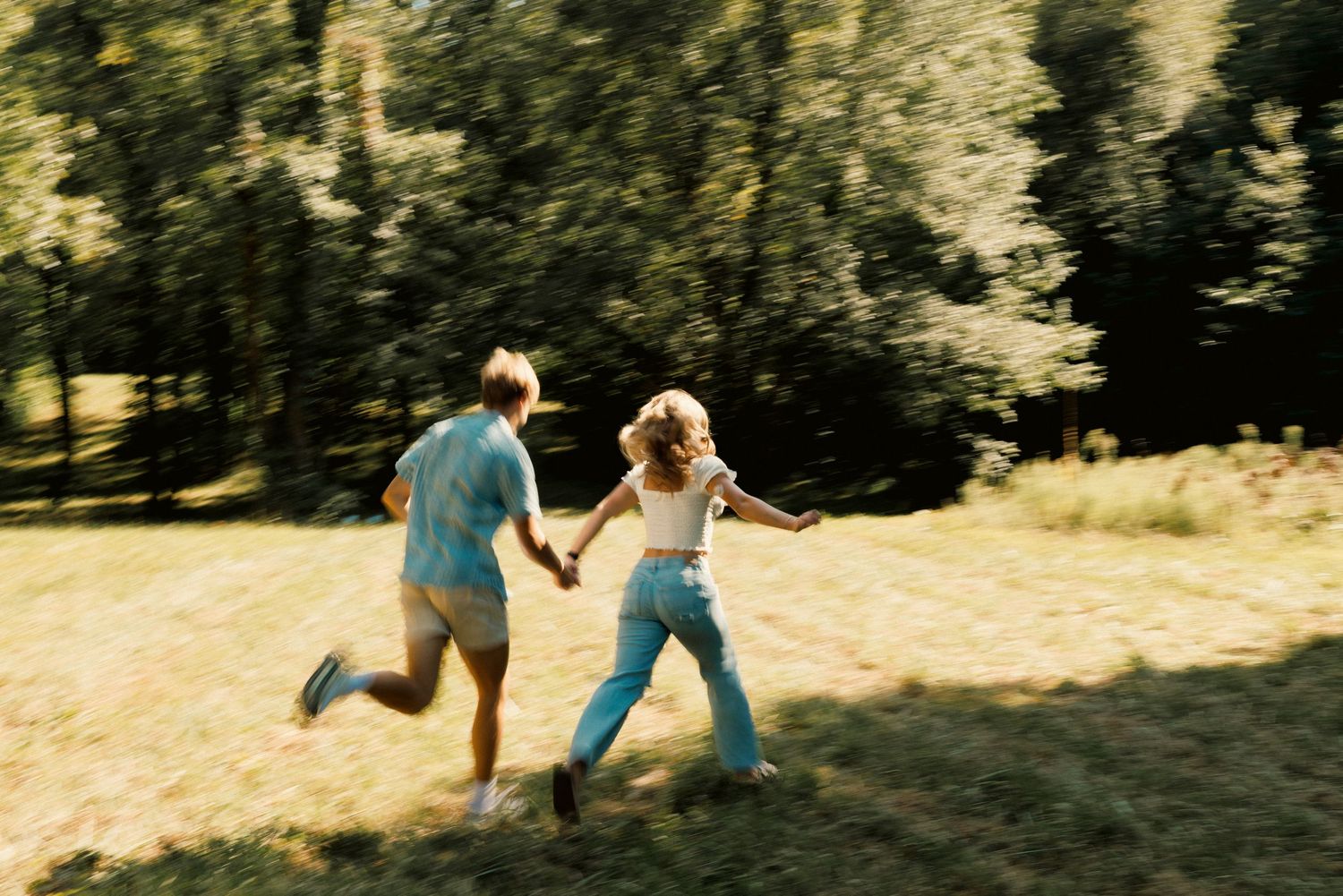 Teen Couple Session. Playful, Cinematic, Young love