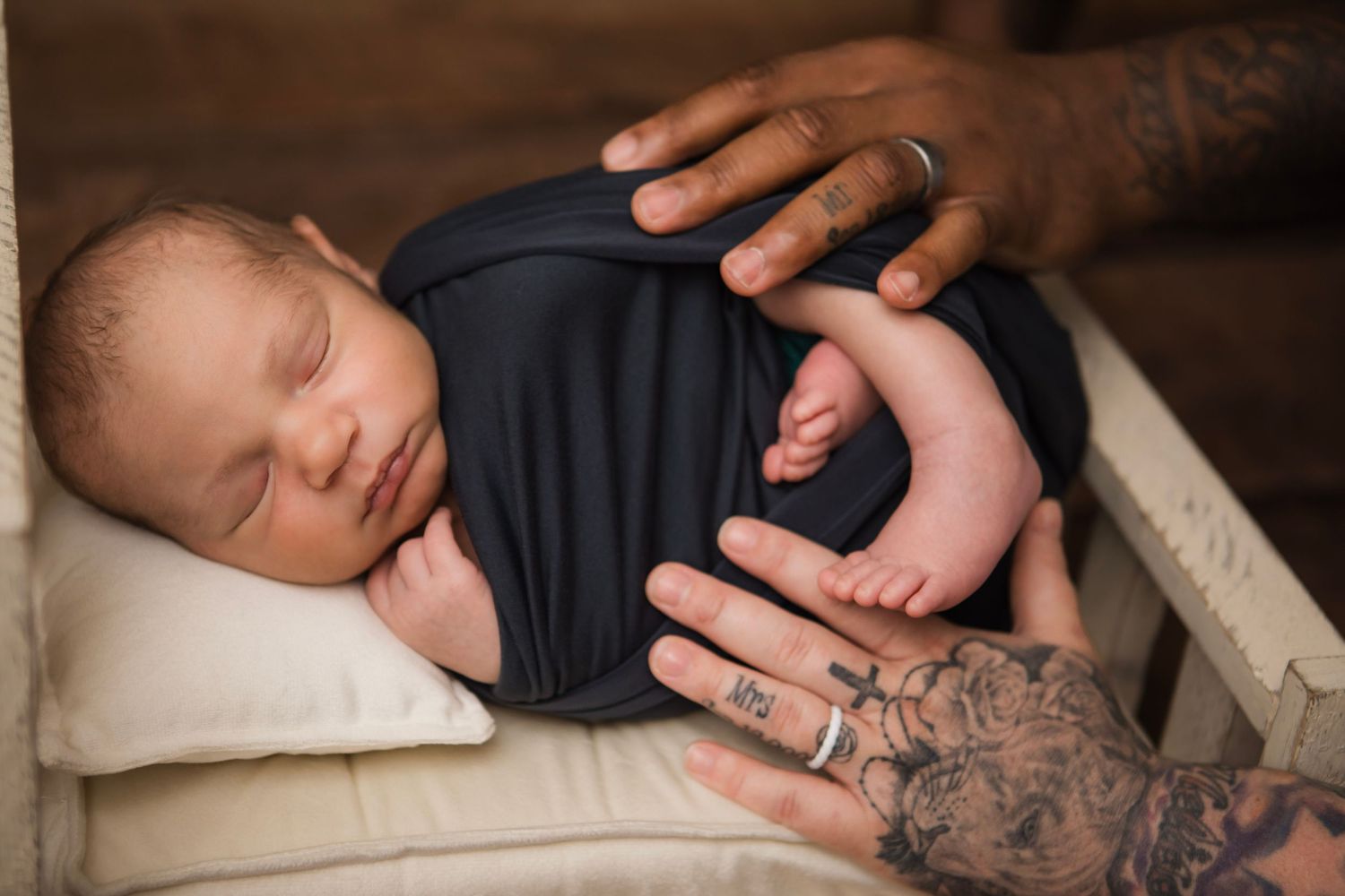 Newborn photography session Nashville Tennessee