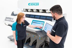 Buhler Sortex industrial sorting machine photography -5