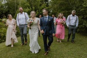 Owl and Otter, Nova Scotia, Lawrencetown, Halifax Photographer, Intimate Outdoor Wedding, Rain Wedding,  Belleville Wedding Photographer