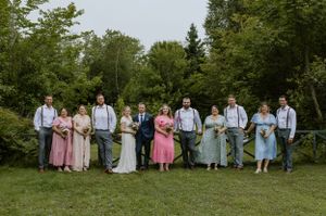 Owl and Otter, Nova Scotia, Lawrencetown, Halifax Photographer, Intimate Outdoor Wedding, Rain Wedding,  Belleville Wedding Photographer