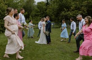 Owl and Otter, Nova Scotia, Lawrencetown, Halifax Photographer, Intimate Outdoor Wedding, Rain Wedding,  Belleville Wedding Photographer