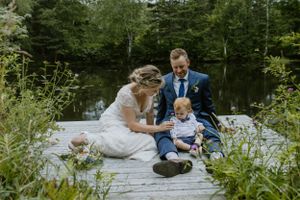Owl and Otter, Nova Scotia, Lawrencetown, Halifax Photographer, Intimate Outdoor Wedding, Rain Wedding,  Belleville Wedding Photographer