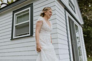 Owl and Otter, Nova Scotia, Lawrencetown, Halifax Photographer, Intimate Outdoor Wedding, Rain Wedding,  Belleville Wedding Photographer