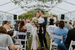 Owl and Otter, Nova Scotia, Lawrencetown, Halifax Photographer, Intimate Outdoor Wedding, Candid Photography, Belleville Photographer