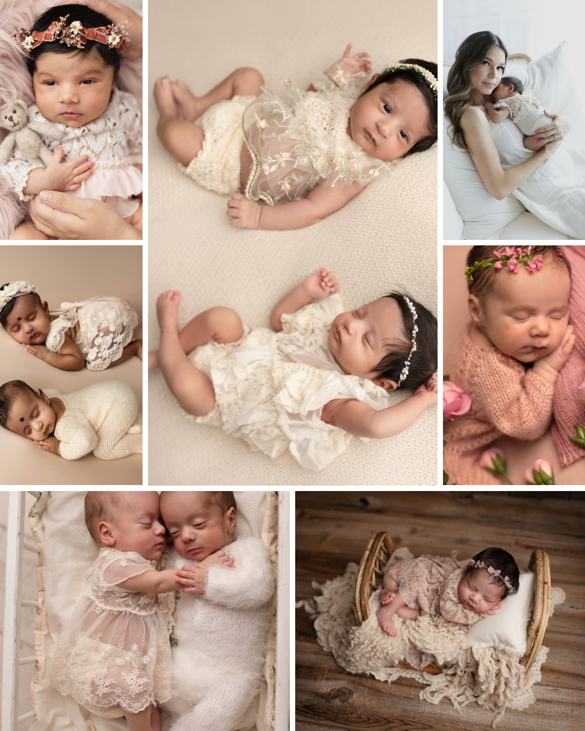newborn clothing ideas for Elizabeth Lang Photography. Surrey