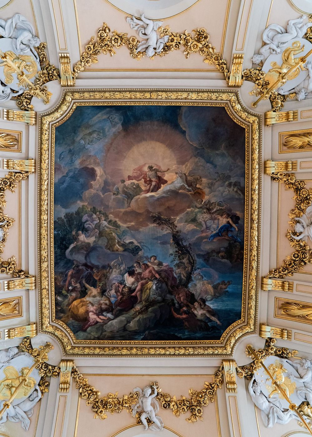fotografia de interiores en madrid en Palacio Real de detalles
