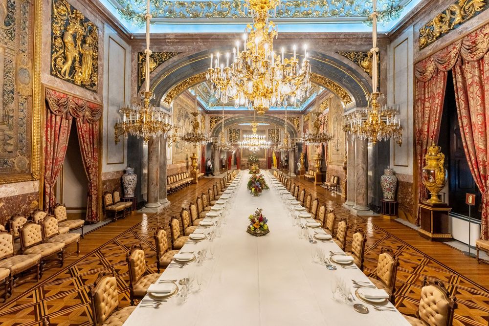 fotografia de interiores en madrid - en Palacio Real salón