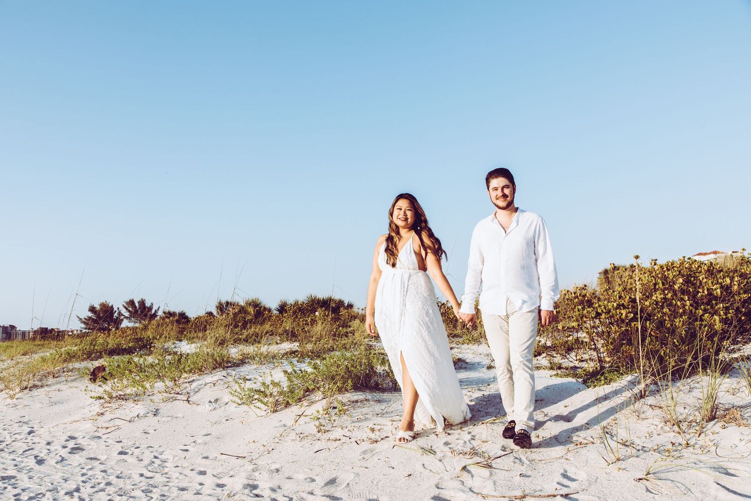 Editorial Style engagement session photography in Clearwater, St Pete, Tampa, Florida, and Europe.