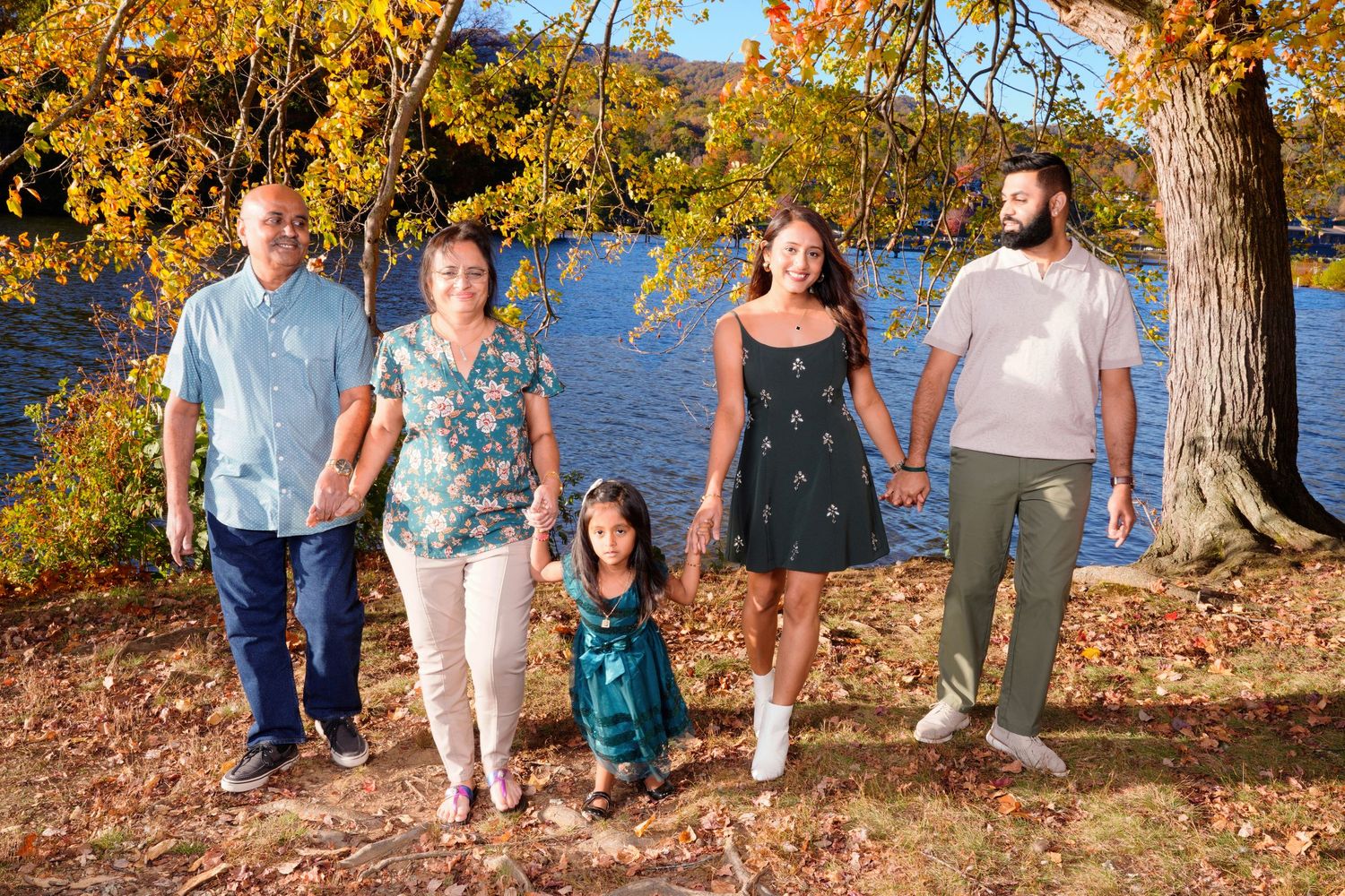 Off site Family Portrait- Lake Junaluska-  WNC Smiles.com
