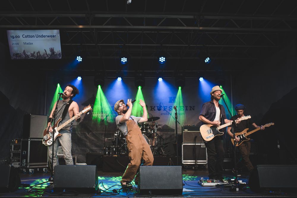 cotton underwear, Rock LiveBand, Tirol, Kufstein unlimited