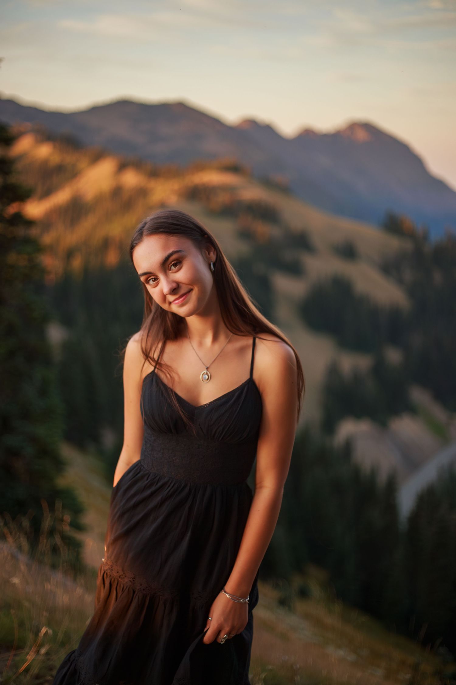 High school senior adventure photography session in Olympic National Park