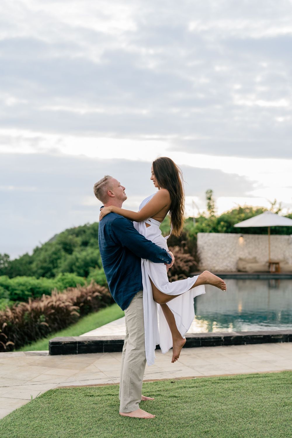 Romantic couple photoshoot at Glamp Nusa Dua Bali